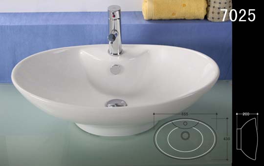 Oval Bathroom Sink