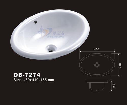 Drop In Bathroom Sinks,Oval Drop-in Sinks,Drop In Bowls,Above Counter Basins,Bowl Drop In Sinks