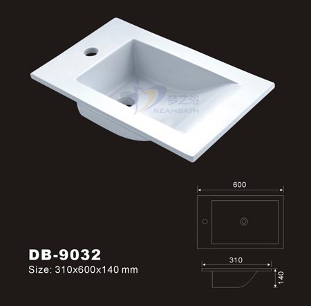 Drop In Lavatory,Rectangle Drop In Basin,Drop In Washbasin,Drop Basin,Countertop Basin