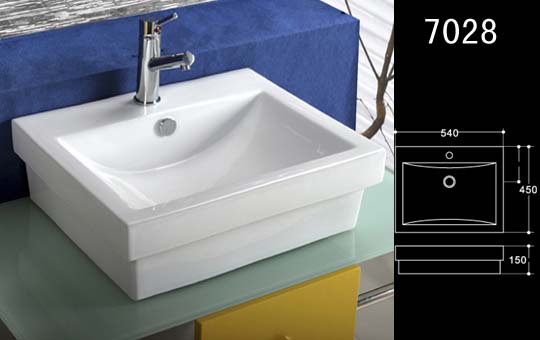 Recessed Sink,Recessed Basin,Recessed Lavatory,Semi Recessed Sink,Semi Recessed Bathroom Sink