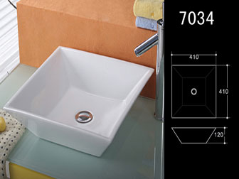 Square Bathroom Sink